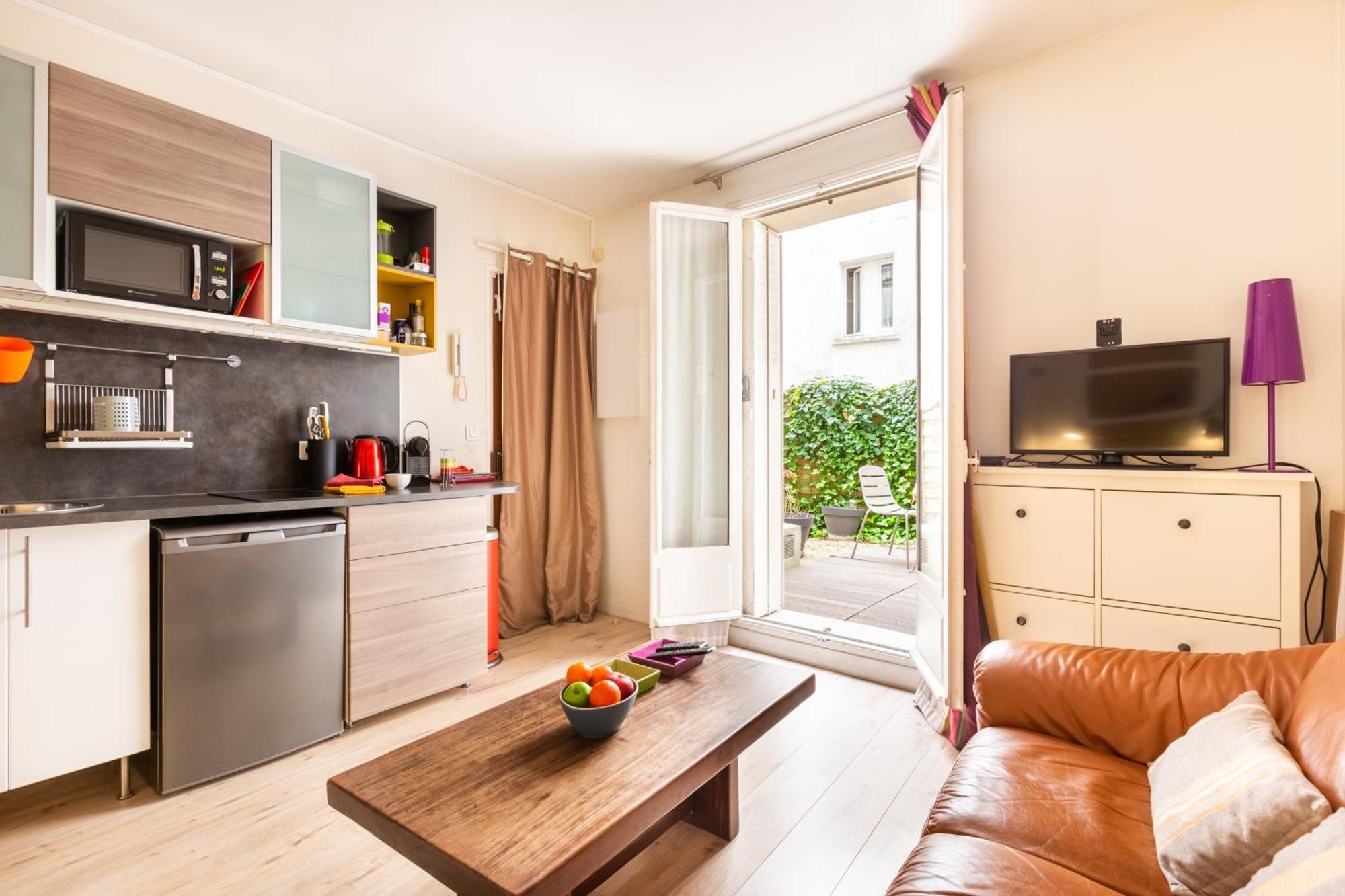Studio Montonnerre Avec Terrasse Proche Necker Et Montparnasse París Exterior foto